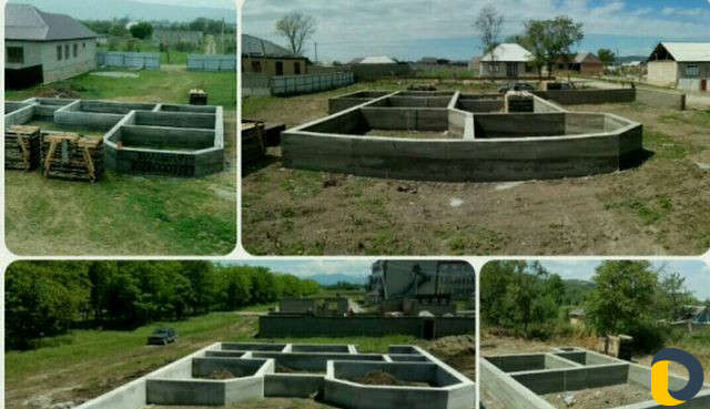 Заливаем фундамент