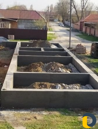 Заливаем фундамент