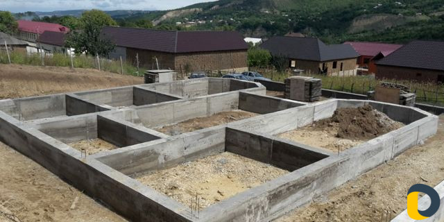 Заливаем фундамент