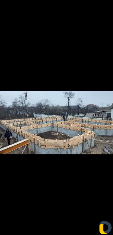 Заливаем фундамент