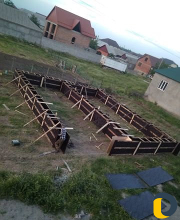 Заливаем фундамента