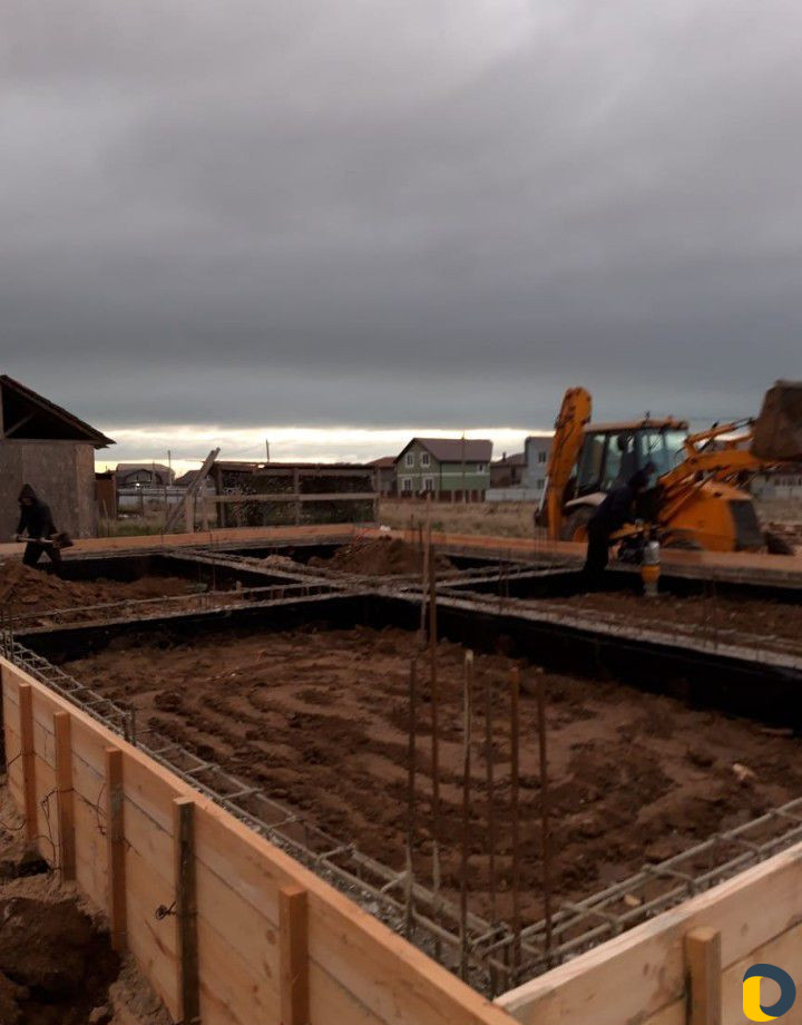 Заливка бетона