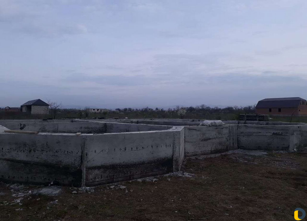 Заливка фундамента