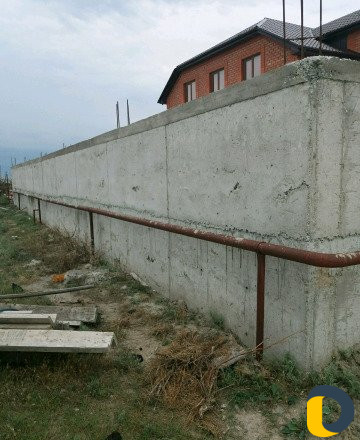 Заливка фундамента