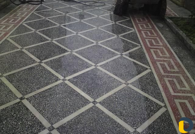 Заливка из мраморной крошки