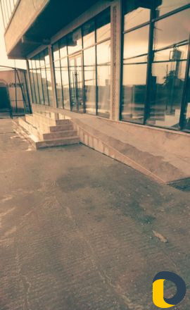 Заливка лестниц и арок над воротами