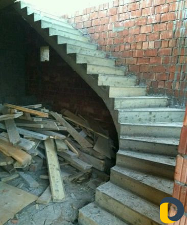 Заливка лестниц и Арок
