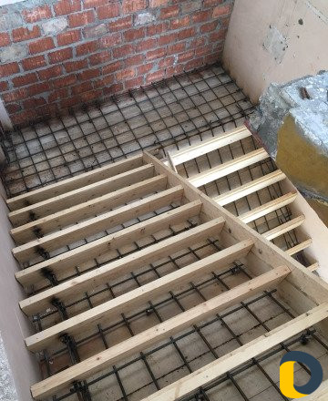 Заливка лестниц