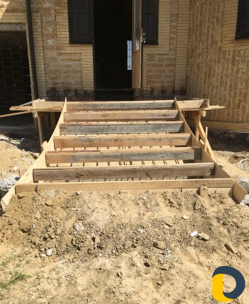 Заливка лестниц