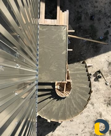 Заливка лестниц