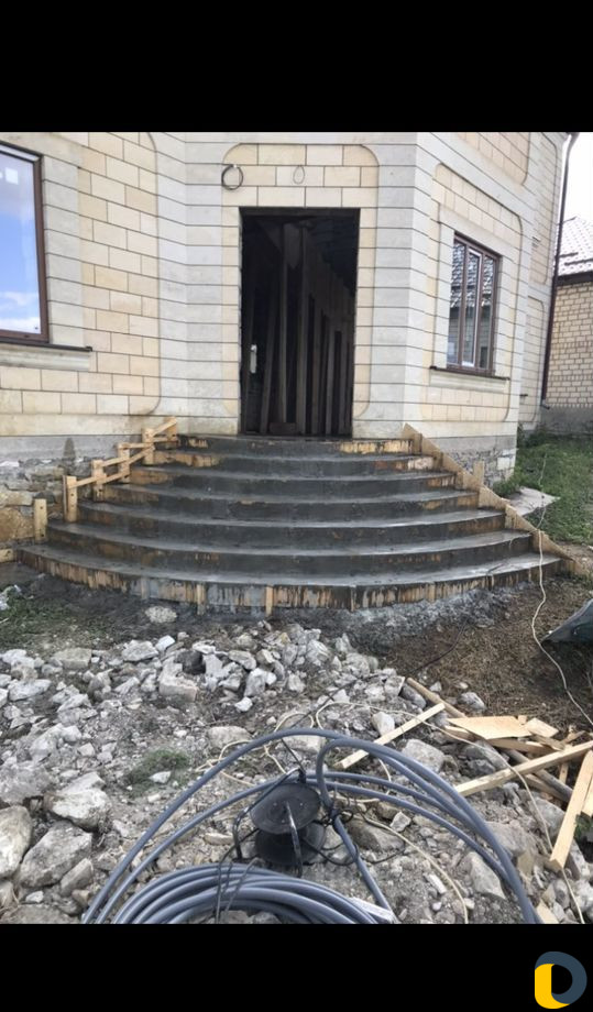 Заливка лестниц