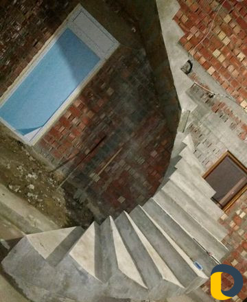 Заливка лестниц