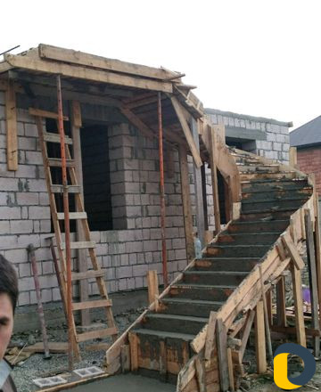 Заливка лестниц