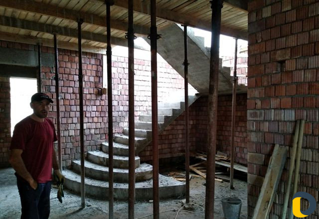 Заливка лестниц