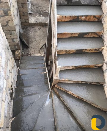 Заливка лестниц