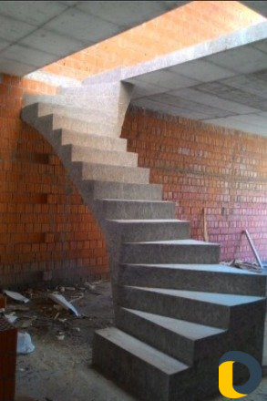 Заливка лестниц