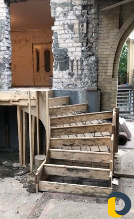 Заливка лестниц