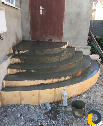 Заливка лестниц