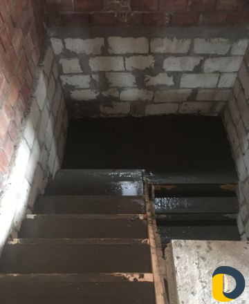 Заливка лестниц