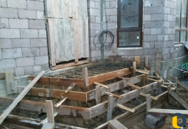 Заливка лестниц