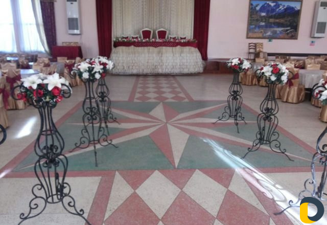 Заливка пола и лестниц из Мраморной крошки