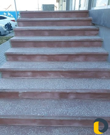 Заливка полов мазайки