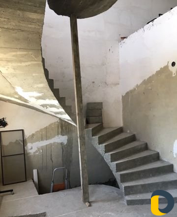 Заливка ж/б лестниц