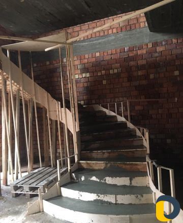 Заливка ж/б лестниц