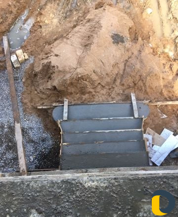 Заливка ж/б лестниц