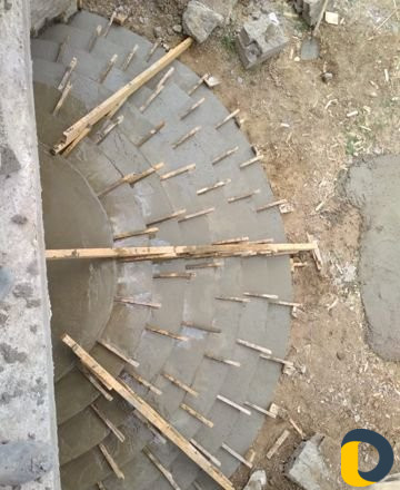 Заливка железобетонных лестниц любой сложности