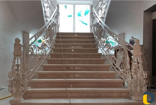 Заливка железобетонных лестниц