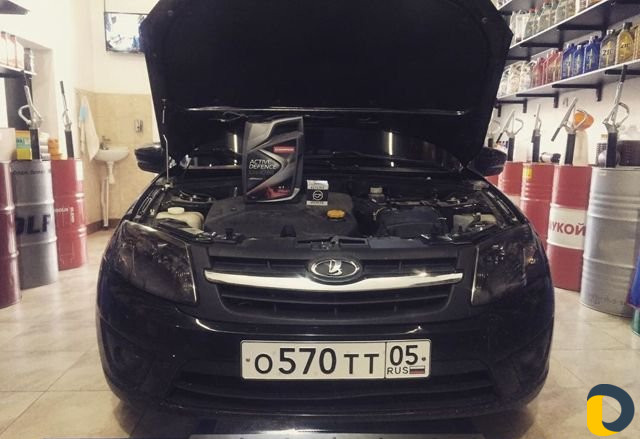 Замена Масло motul garage