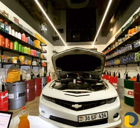 Замена Масло motul garage