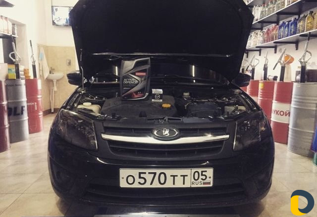 Замена Масло motul garage