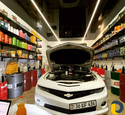 Замена Масло motul garage