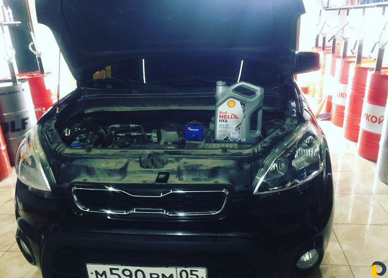 Замена Масло motul garage