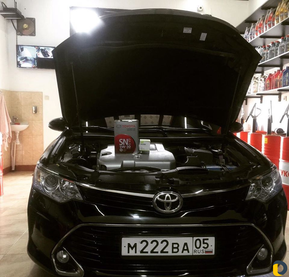 Замена Масло motul garage