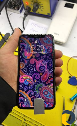 Замена стекла iPhone X Разбитые стекла экраны