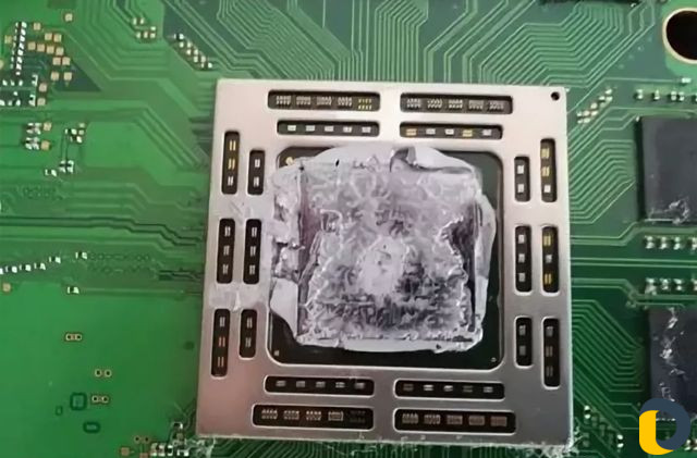 Замена термопасты на ps4