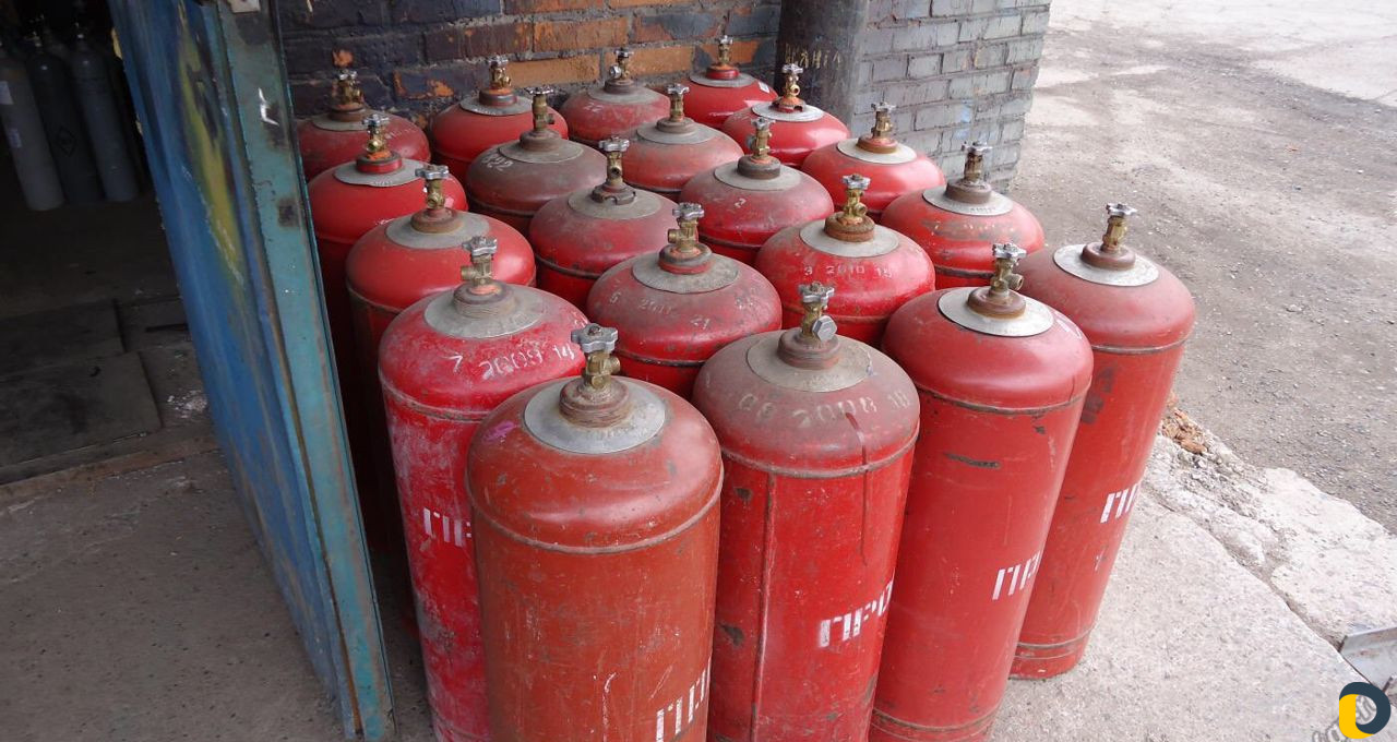Заправка газовых балоонов