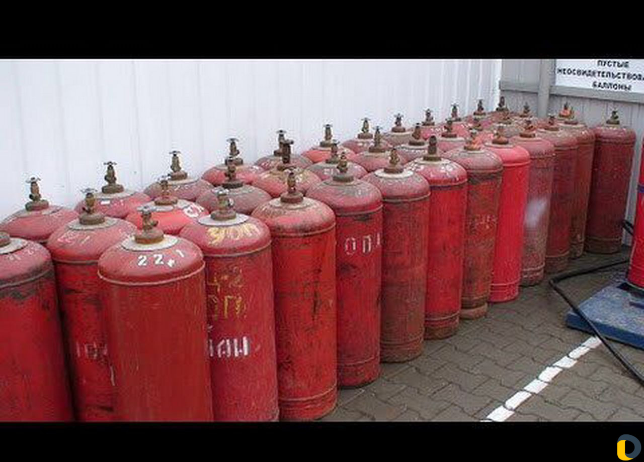 Заправка газовых балоонов