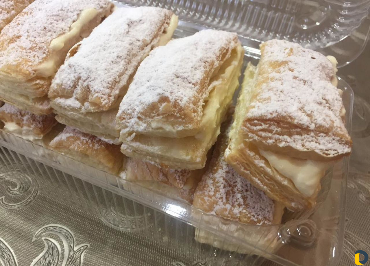 Заварные слойки