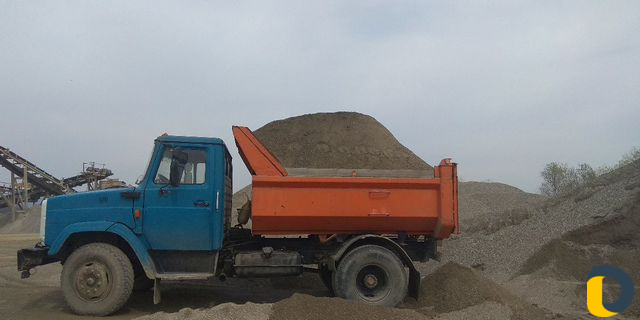 ЗИЛ. щебень. песок. гпс. камень.отсев