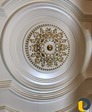 Золочение лепнины и декора