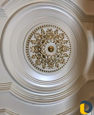 Золочение лепнины и декора