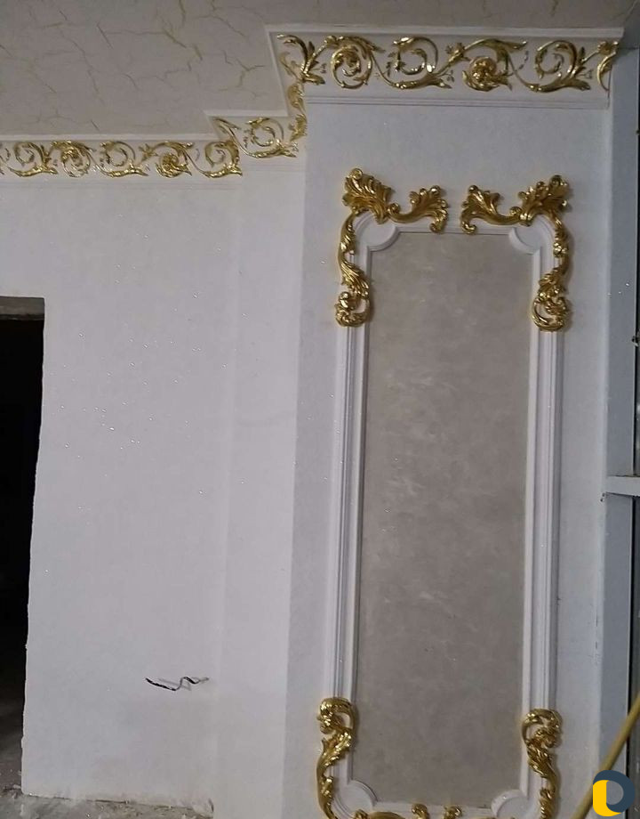 Золочение лепнины