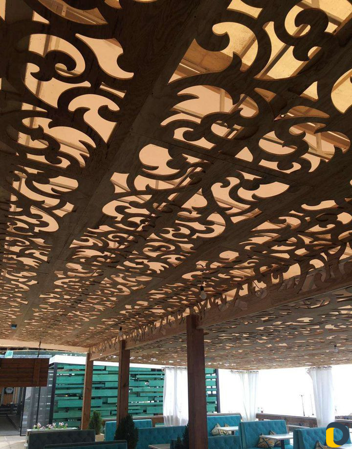 Зонирование Ажурные резные перегородки резьба чпу