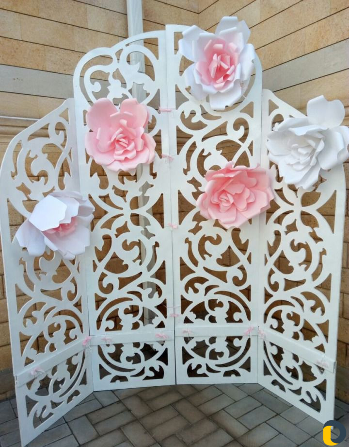 Зонирование Ажурные резные перегородки резьба чпу