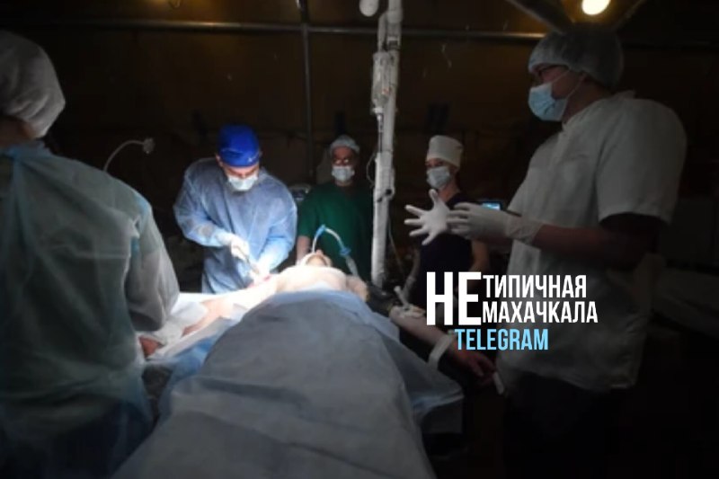 Спасение дагестанки в Запорожской области. Мать шестерых детей, уроженка Дагестана, в Запорожской области получила ранение в шею осколком от БПЛА.Хиру — фото 2